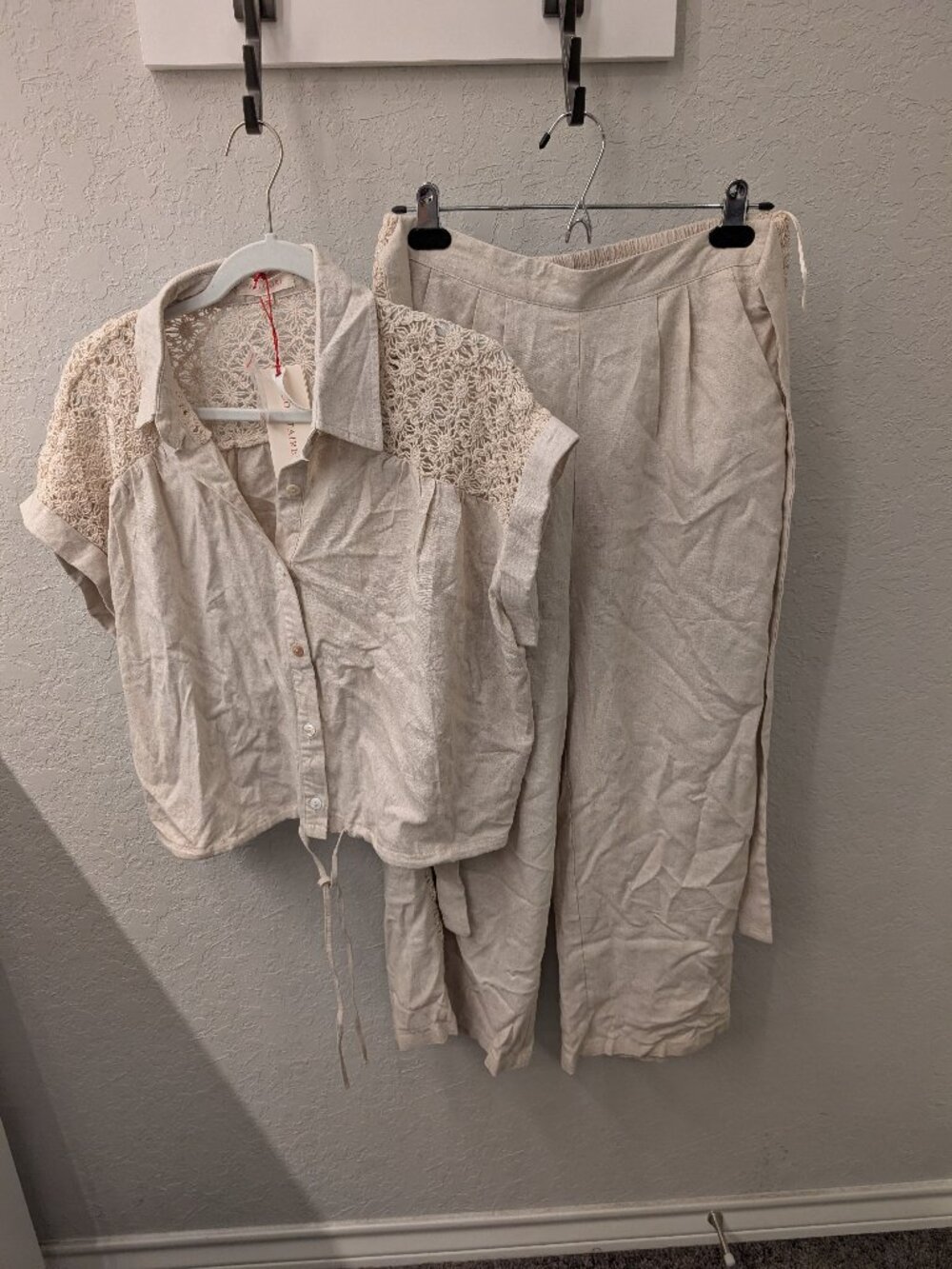 Solitaire 2 Piece Linen Set SZ Large